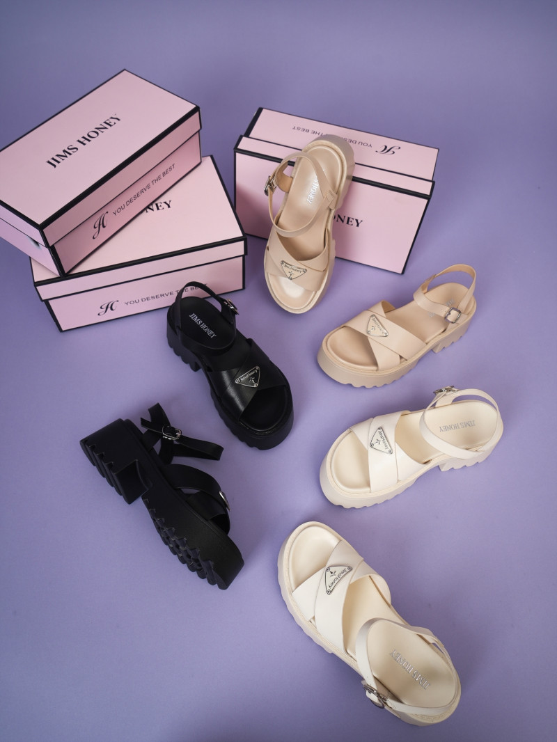 YARA SANDAL JHX-207 SILVER-RUBY