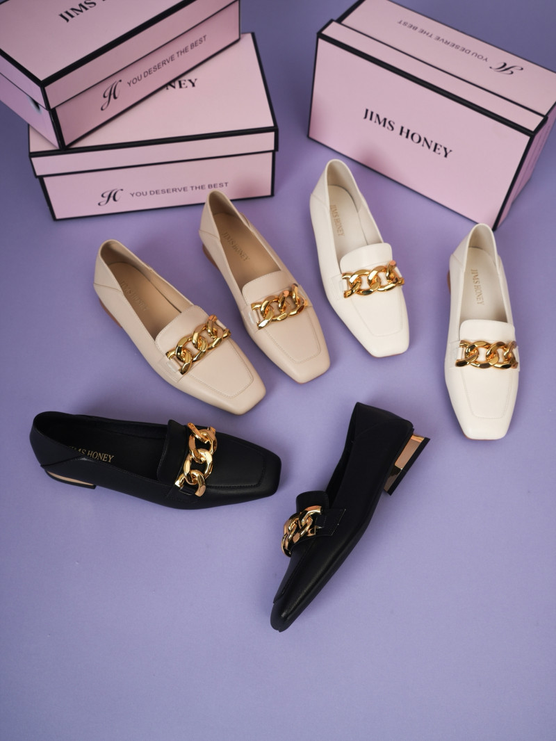 KANALA LEATHER FLATSHOES JHX-209 (1Q:12)